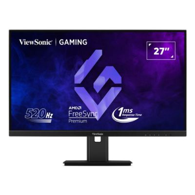 Viewsonic LEDmonitor XG2737 27inch Full HD 400 nits resp 1ms 520Hz 99precent sRGB hoogte verstelbaar