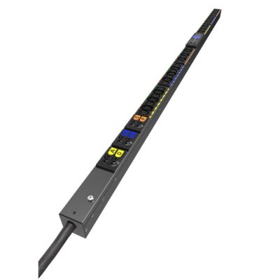 Eaton EVMAF163X, Managed, 39U, Eenfasig, Verticaal, Aluminium, Zwart