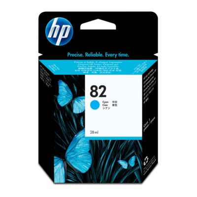 HP 82 cyaan DesignJet inktcartridge, 69 ml, Pigmentgebaseerde inkt, 69 ml, 1 stuk(s)