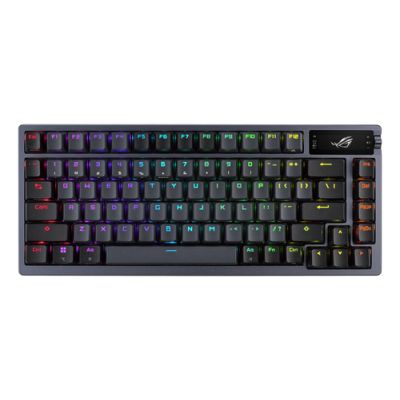 ASUS ROG Azoth, 75%, Bedraad en draadloos, USB + RF Wireless + Bluetooth, Mechanische keyswitch, RGB