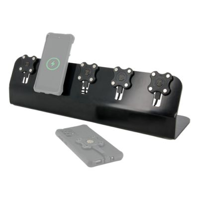 Mobilis 020011, Binnen, AC, USB, Draadloos opladen, Zwart