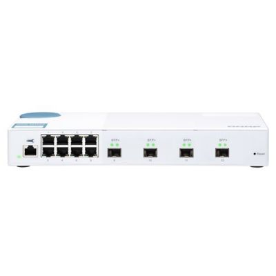 QNAP QSW-M408S, Managed, L2, Gigabit Ethernet (10/100/1000), Full duplex