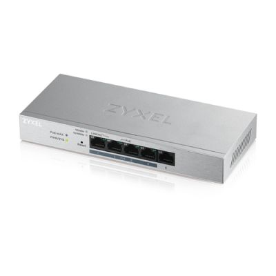 Zyxel GS1200-5HP v2, Managed, Gigabit Ethernet (10/100/1000), Full duplex, Power over Ethernet (PoE)