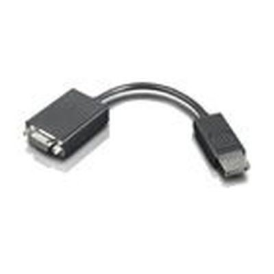 Lenovo DisplayPort - VGA, 0,2 m, VGA, DisplayPort, Mannelijk, Mannelijk, 68 g