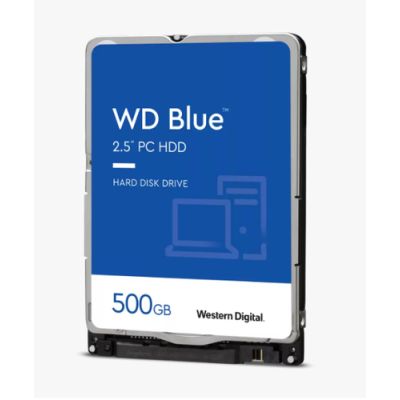 Western Digital Blue WD5000LP, 2.5", 500 GB, 5400 RPM
