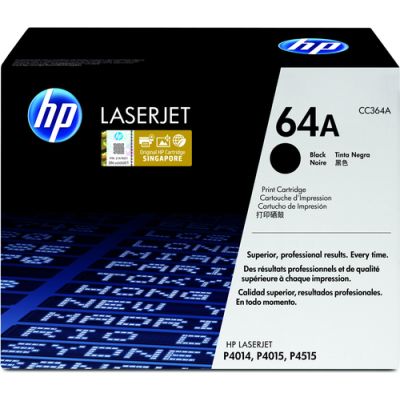 HP 64A originele zwarte LaserJet tonercartridge, 10000 pagina's, Zwart, 1 stuk(s)