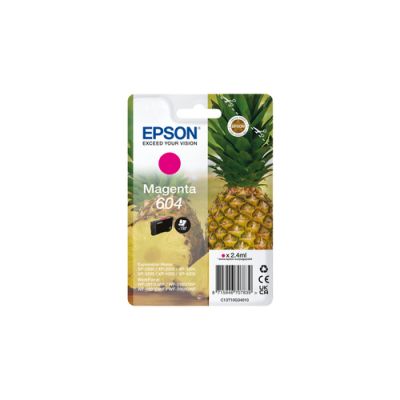 Epson 604, Normaal rendement, 2,4 ml, 604 pagina's, 1 stuk(s), Enkele verpakking