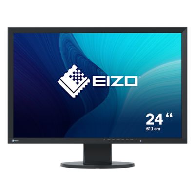 EIZO FlexScan EV2430-BK, 61,2 cm (24.1"), 1920 x 1200 Pixels, WUXGA, LED, 14 ms, Zwart