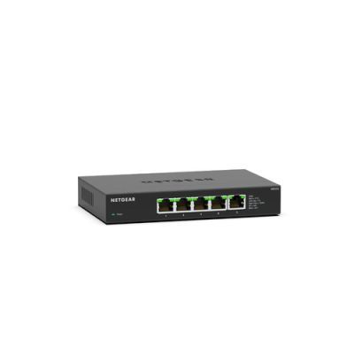 NETGEAR MS305-100EUS, Unmanaged, 2.5G Ethernet (100/1000/2500), Full duplex, Ophangsysteem voor aan