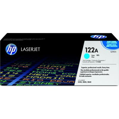 HP 122A Cyan Original LaserJet Toner Cartridge, 4000 pagina's, Cyaan, 1 stuk(s)