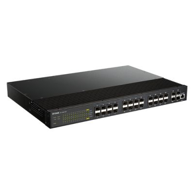 D-Link DIS-700G-28XS, Managed, L2+, Rack-montage, 1U