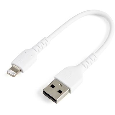 StarTech Premium USB-C naar Lightning Kabel 15cm Wit USB Type C naar Lightning Charge & Sync Apple M