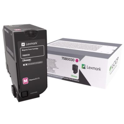 Lexmark 75B0030, 10000 pagina's, Magenta, 1 stuk(s)