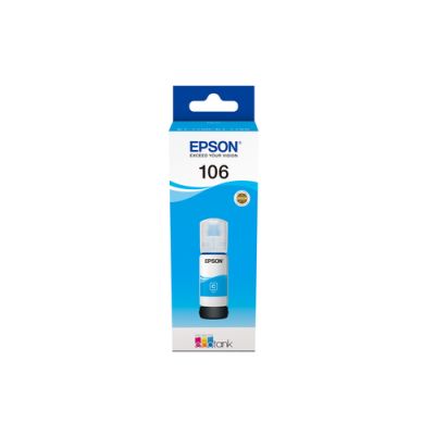 Epson 106 EcoTank Cyan ink bottle, 70 ml, 1 stuk(s)