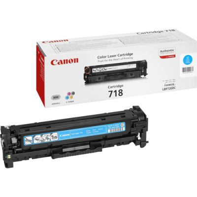 Canon CRG-718 C, 2900 pagina's, Cyaan, 1 stuk(s)