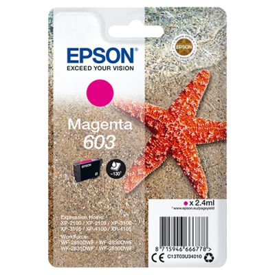 Epson Singlepack Magenta 603 Ink, Normaal rendement, 2,4 ml, 1 stuk(s)