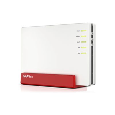 FRITZ!Box 7583 VDSL int., Wi-Fi 5 (802.11ac), Dual-band (2.4 GHz / 5 GHz), Ethernet LAN, 3G, Rood, W