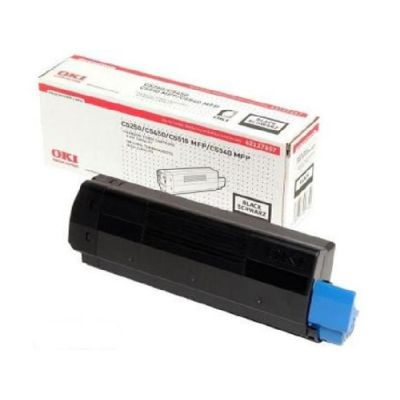 OKI Black Toner Cartridge, 11000 pagina's, Zwart