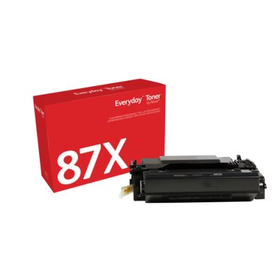 Everyday Zwart Toner vervangt de HP 87X (CF287X/ CRG-041H), 18000 pagina's, Zwart, 1 stuk(s)