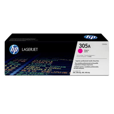 HP 305A originele magenta LaserJet tonercartridge, 2600 pagina's, Magenta, 1 stuk(s)