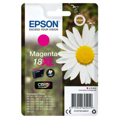 Epson Daisy Claria Home Ink-reeks, Inkt op pigmentbasis, 6,6 ml, 450 pagina's, 1 stuk(s)