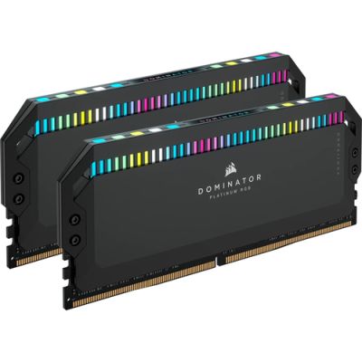 Corsair Dominator Platinum RGB, 32 GB, 2 x 16 GB, DDR5, 6200 MHz, 288-pin DIMM