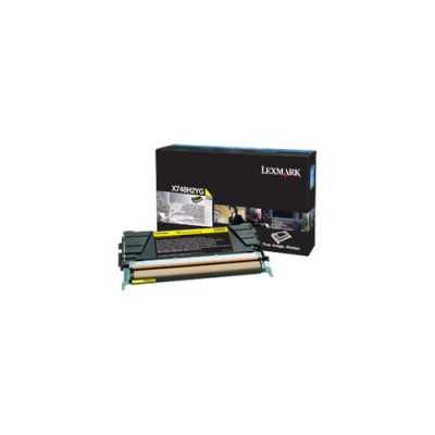 Lexmark X748H2YG, 10000 pagina's, Geel, 1 stuk(s)