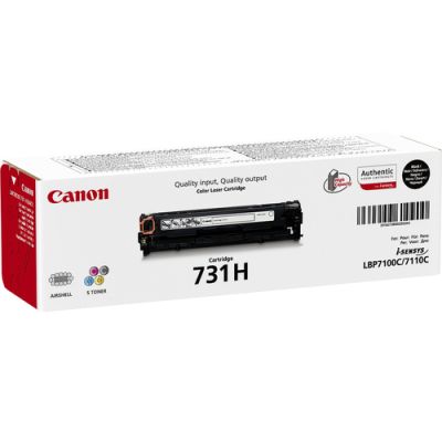 Canon 731H, 2400 pagina's, Zwart, 1 stuk(s)