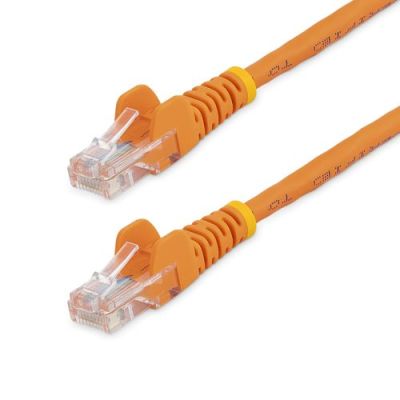 StarTech.com Cat5e patchkabel met snagless RJ45 connectors 1 m, oranje, 1 m, Cat5e, U/UTP (UTP), RJ-