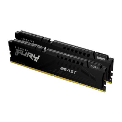 Kingston Technology FURY Beast, 64 GB, 2 x 32 GB, DDR5, 6000 MHz, 288-pin DIMM