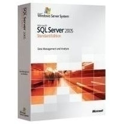 Microsoft SQL Server 2005 Standard Edition, Win32 All Lng Lic/SA Pack OLV NL 1YR Addtl Prod, Meertalig, PC, 600 Mhz, -Windows 2000 Server; -Windows 2000 Professional; -Windows XP; -Windows Server 2003; -Windows..., 350 MB, 512 MB