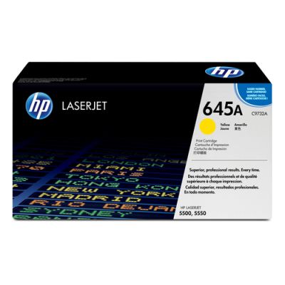 HP 645A originele gele LaserJet tonercartridge, 12000 pagina's, Geel, 1 stuk(s)
