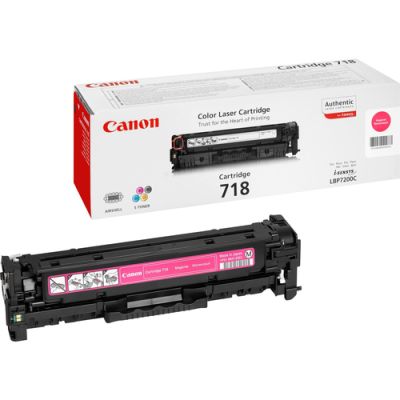 Canon CRG-718 M, 2900 pagina's, Magenta, 1 stuk(s)