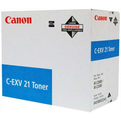 Canon C-EXV21 Cyan, 53000 pagina's, Cyaan