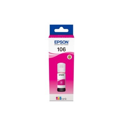 Epson 106 EcoTank Magenta ink bottle, Inkt op pigmentbasis, 70 ml, 1 stuk(s)