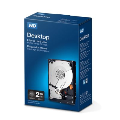 Western Digital Desktop Performance, 3.5", 2000 GB, 7200 RPM