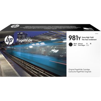 HP 981Y originele zwarte extra high-capacity PageWide cartridge, Extra (Super) hoog rendement, Inkt