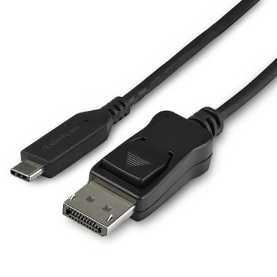 StarTech.com CDP2DP141MB, 1 m, DisplayPort, USB Type-C, Mannelijk, Mannelijk, Recht