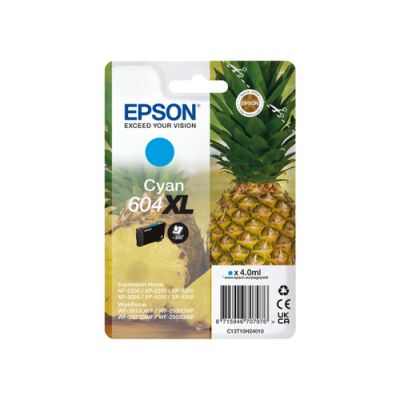Epson 604XL, Hoog (XL) rendement, 4 ml, 350 pagina's, 1 stuk(s), Enkele verpakking