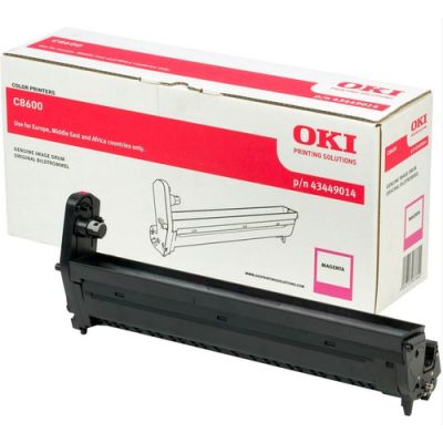 OKI Magenta Drum for C8600, Origineel, OKI C8600, C8800, 20000 pagina's, Laserprinten, Magenta, Magenta