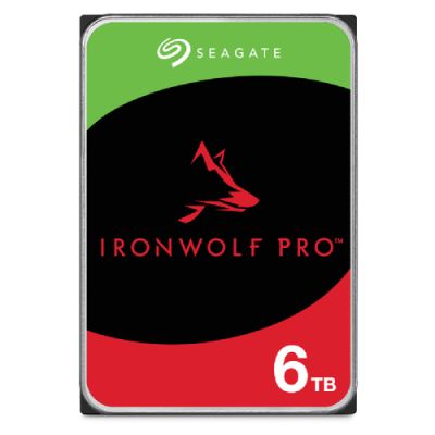 Seagate IronWolf Pro ST6000NT001, 3.5", 6000 GB, 7200 RPM