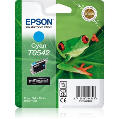 Epson inktpatroon Cyan T0542 Ultra Chrome Hi-Gloss, 1 stuk(s)
