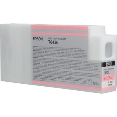 Epson T6426 Vivid Light Magenta Ink Cartridge (150ml), Normaal rendement, Inkt op pigmentbasis, 150