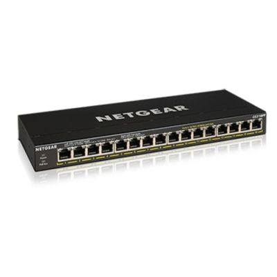 16Port GBPoE+Unmnged Switch 183W+FlexPoE