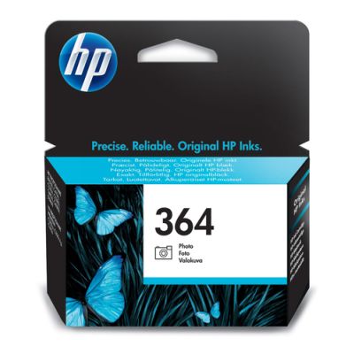 HP 364 originele fotoinktcartridge, Normaal rendement, Pigmentgebaseerde inkt, 130 pagina's, 1 stuk(s)