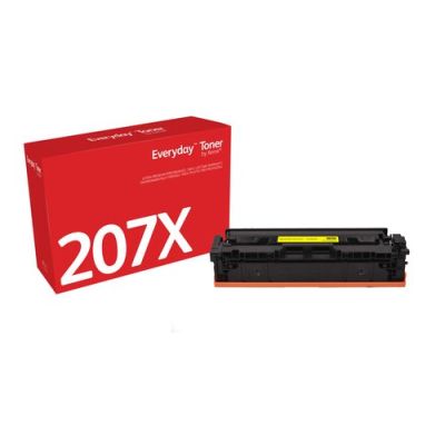 Everyday Geel Toner vervangt de HP 207X (W2212X), Hoog rendement, 2450 pagina's, Geel, 1 stuk(s)