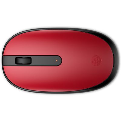 HP 240 Bluetooth-muis, Empire Red, Ambidextrous, Optisch, Bluetooth, 1600 DPI, Rood