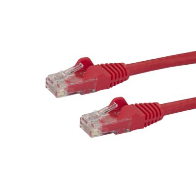 StarTech.com Cat6 netwerkkabel met snagless RJ45 connectors 30,4 m rood, 30,5 m, Cat6, U/UTP (UTP),
