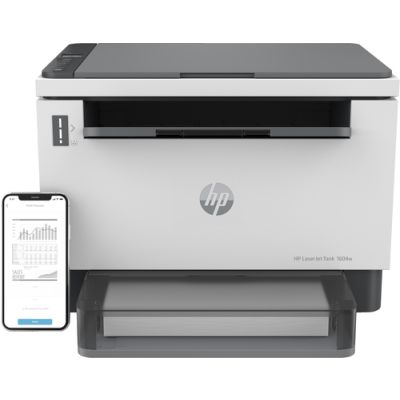 HP LaserJet Tank MFP 1604w printer, Zwart-wit, Printer voor Bedrijf, Printen, kopiëren, scannen, Sca