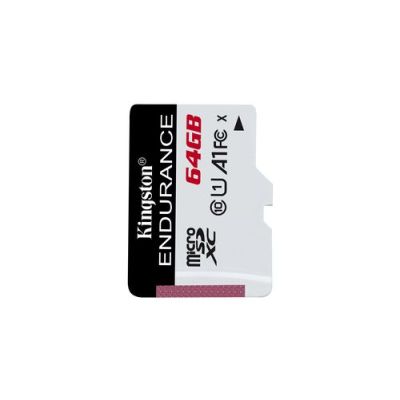 Kingston Technology High Endurance, 64 GB, MicroSD, Klasse 10, UHS-I, 95 MB/s, 30 MB/s